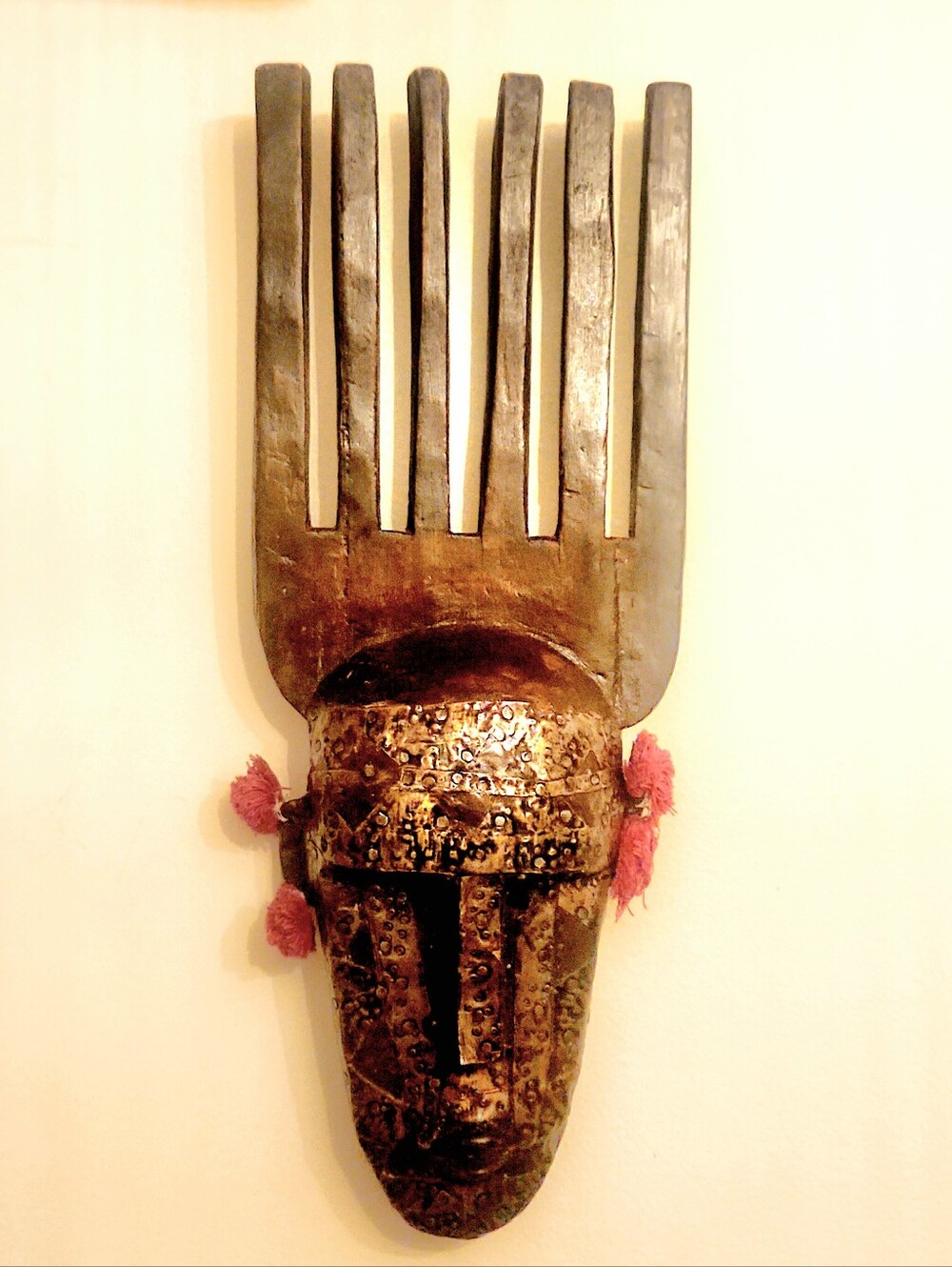 Vintage Wood Bambara N'tomo Mali Mask